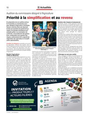 Priorité à la simplification et au revenu