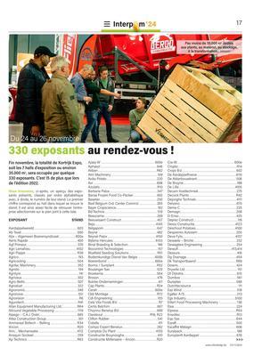 330 exposants au rendez-vous! 330 exposants au rendez-vous!