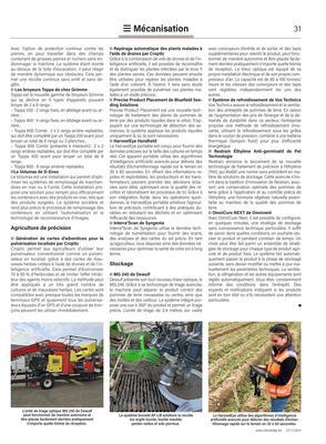 Des nouveautés pourrelever les défis du secteur Des nouveautés pourrelever les défis du secteur