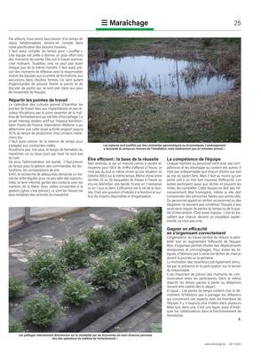 Main-d’œuvre et bonne organisation: des facteurs essentiels à la réussite de la ferme Main-d’œuvre et bonne organisation: des facteurs essentiels à la réussite de la ferme