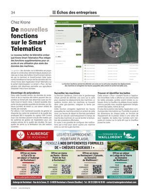 De nouvelles fonctions sur le Smart Telematics De nouvelles fonctions sur le Smart Telematics