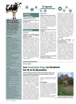 Les Contractor Days se tiendront les 18 et 19 décembre Les Contractor Days se tiendront les 18 et 19 décembre