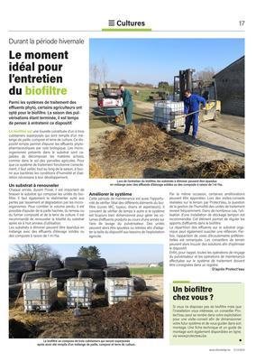 Le moment idéal pour l’entretiendu biofiltre Le moment idéal pour l’entretiendu biofiltre