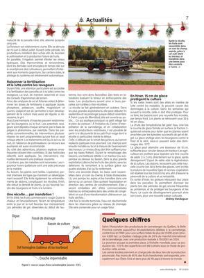 La canneberge, au cœur d’un étonnantitinéraire technique