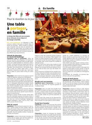 Une tableà partager,en famille Une tableà partager,en famille