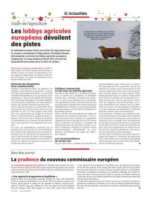 La prudence du nouveau commissaire européen