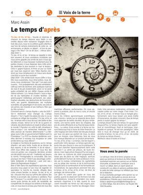 Le temps d’après Le temps d’après
