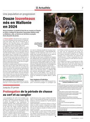Prolongation de la période de chasse au cerf et au sanglier Prolongation de la période de chasse au cerf et au sanglier
