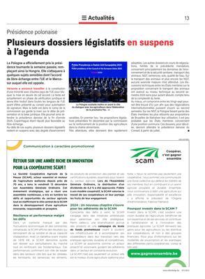 Plusieurs dossiers législatifs en suspensà l’agenda Plusieurs dossiers législatifs en suspensà l’agenda