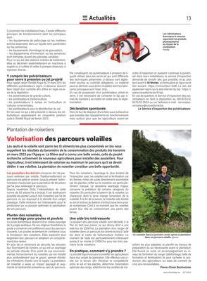 Le contrôle obligatoire des pulvérisateurs s’étend aux nébulisateurs Le contrôle obligatoire des pulvérisateurs s’étend aux nébulisateurs