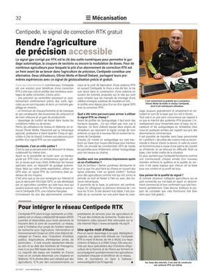 Rendre l’agriculturede précision accessible Rendre l’agriculturede précision accessible