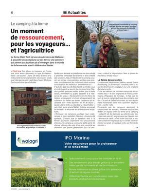 Un moment de ressourcement, pour les voyageurs… et l’agricultrice
