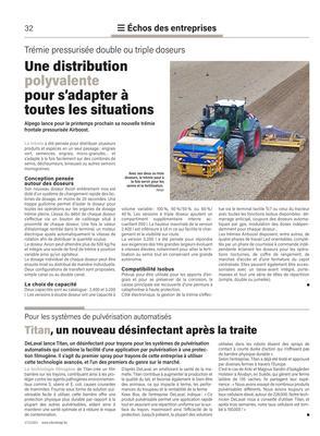 Une distribution polyvalentepour s’adapter à toutes les situations Une distribution polyvalentepour s’adapter à toutes les situations
