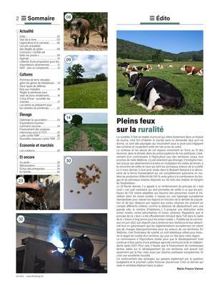 Pleins feuxsur la ruralité Pleins feuxsur la ruralité