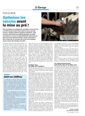 Optimiser les vaccins avant la mise au pré! Optimiser les vaccins avant la mise au pré!
