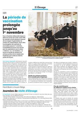 La période de vaccination prolongée jusqu’au1er novembre La période de vaccination prolongée jusqu’au1er novembre