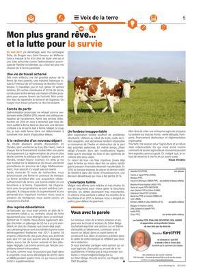 Mon plus grand rêve…et la lutte pour la survie Mon plus grand rêve…et la lutte pour la survie