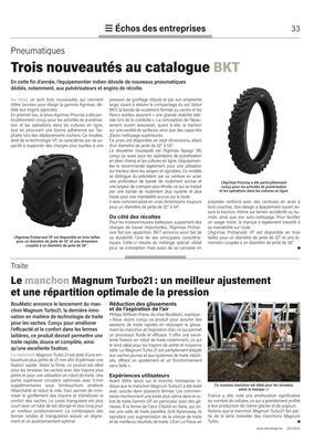 Le manchon Magnum Turbo21: un meilleur ajustementet une répartition optimale de la pression Le manchon Magnum Turbo21: un meilleur ajustementet une répartition optimale de la pression