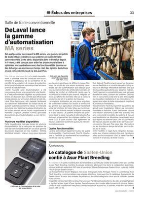 DeLaval lancela gammed’automatisationMA series DeLaval lancela gammed’automatisationMA series