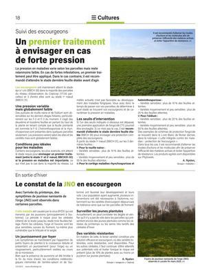 Un premier traitement à envisager en casde forte pression Un premier traitement à envisager en casde forte pression