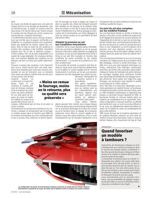 Quand favoriserun modèleà tambours? Quand favoriserun modèleà tambours?