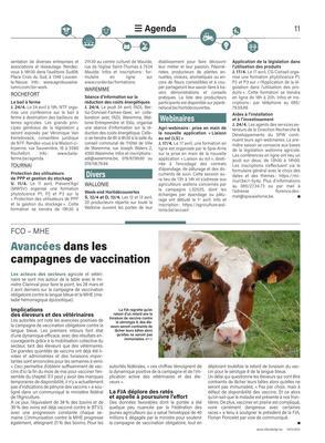 Avancées dans les campagnes de vaccination Avancées dans les campagnes de vaccination