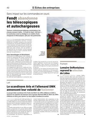 Le scandinave Arla et l’allemand DMK annoncent leur volonté de fusionner Le scandinave Arla et l’allemand DMK annoncent leur volonté de fusionner