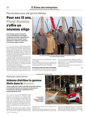 Pour ses 15 ans, Fliegl Benelux s’offre un nouveau siège Pour ses 15 ans, Fliegl Benelux s’offre un nouveau siège