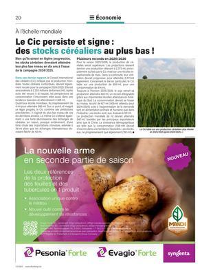 Le Cic persiste et signe:des stocks céréaliers au plus bas! Le Cic persiste et signe:des stocks céréaliers au plus bas!