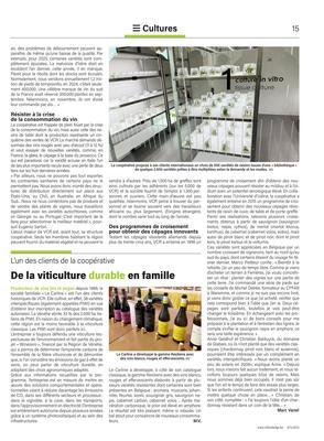 Vivai Cooperativi Rauscedo,le numéro 1 mondial de la vigne Vivai Cooperativi Rauscedo,le numéro 1 mondial de la vigne