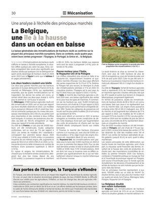 La Belgique, une île à la hausse dans un océan en baisse La Belgique, une île à la hausse dans un océan en baisse