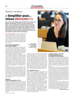 «Simplifier pour… mieux détricoter!» «Simplifier pour… mieux détricoter!»