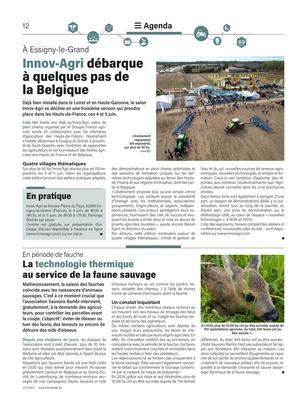 Innov-Agri débarque à quelques pas dela Belgique Innov-Agri débarque à quelques pas dela Belgique
