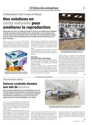 Solarec souhaite étendre son site de Baudour Solarec souhaite étendre son site de Baudour