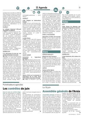 Assemblée générale de l’Arsia Assemblée générale de l’Arsia