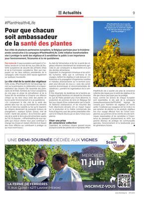 Pour que chacun soit ambassadeur de la santé des plantes Pour que chacun soit ambassadeur de la santé des plantes