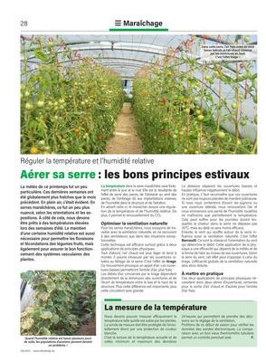 La mesure de la température La mesure de la température