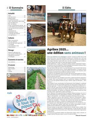Agribex 2025… une édition sans animaux! Agribex 2025… une édition sans animaux!