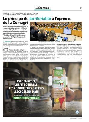 Le principe de territorialité à l’épreuve de la Comagri
