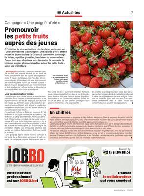 Promouvoirles petits fruitsauprès des jeunes