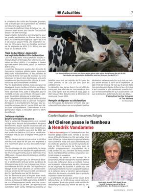 Une bonne annéepour les éleveurs bovins,mitigée pour les cultivateurs Une bonne annéepour les éleveurs bovins,mitigée pour les cultivateurs