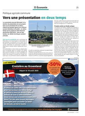 Vers une présentation en deux temps Vers une présentation en deux temps