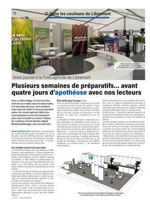 Plusieurs semaines de préparatifs… avant quatre jours d’apothéose avec nos lecteurs Plusieurs semaines de préparatifs… avant quatre jours d’apothéose avec nos lecteurs