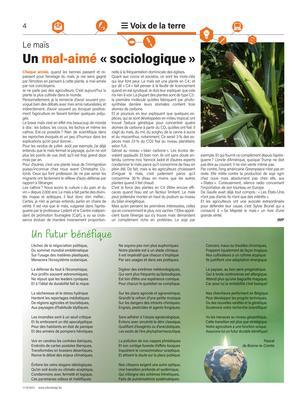 Un mal-aimé «sociologique» Un mal-aimé «sociologique»