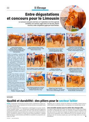 Entre dégustations et concours pour le Limousin Entre dégustations et concours pour le Limousin