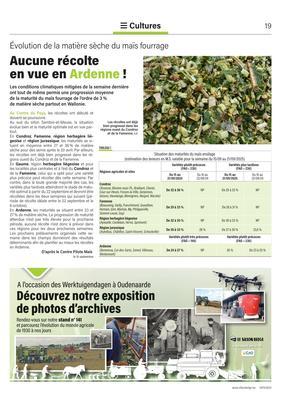 Aucune récolte en vue en Ardenne!