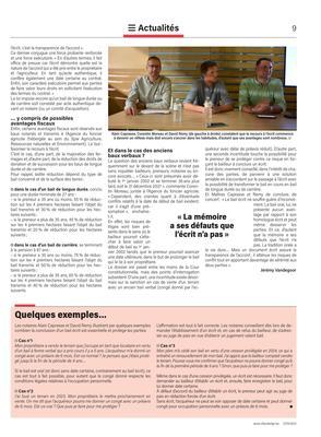 «L’écrit, c’est la transparence de l’accord»