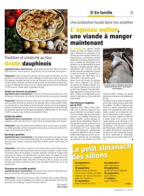 L’ agneau wallon, une viande à manger maintenant L’ agneau wallon, une viande à manger maintenant