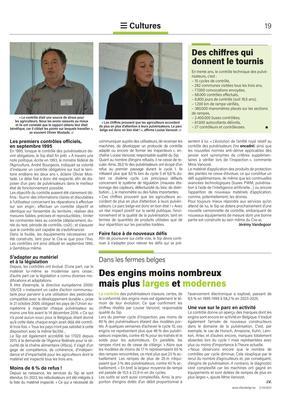 Des engins moins nombreuxmais plus larges et modernes