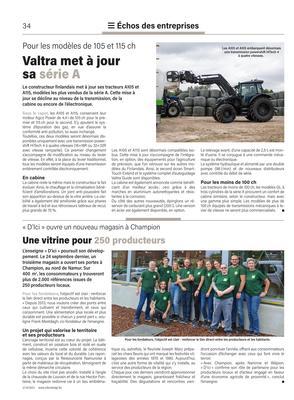 Valtra met à jour sa série A Valtra met à jour sa série A